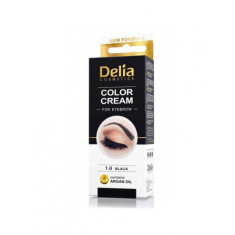 Vopsea sprancene Delia Negru 15ml