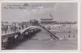 Constanta. Plaja Mamaia si toboganul (necirculata 1936)