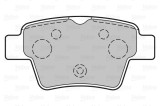 VALEO 301702 FIRST set placute frana,frana disc