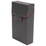 Husa neagra din piele pentru pachet de tigari P20 Breckner Germany
