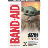 Plasturi pentru Copii, BAND-AID, Star Wars, The Mandalorian, Sigileaza si Protejeaza Ranile de Bacterii, 2 Dimensiuni, 20 buc