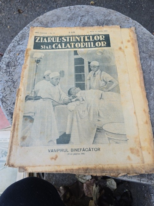 Ziarul Științelor și al Călătoriilor nr.16/1934