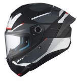 Cumpara ieftin Casca integrala pentru scuter - motocicleta MT Targo S Kay B2 gri mat (ochelari soare integrati) &ndash; omologare noua ECE 22.06 &ndash; tip viziera: MT-V-18B XL