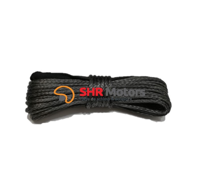 Sufa sintetica troliu culoare carbon 6 mm 15 m lungime