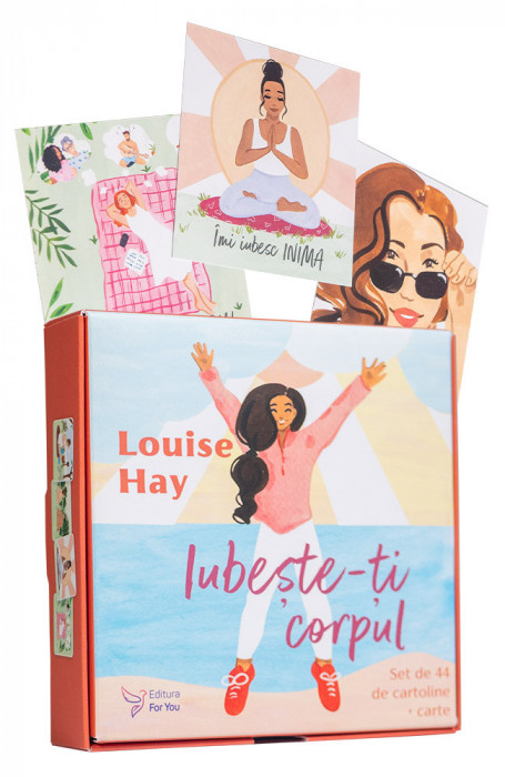 Iubește-ți corpul - Louise Hay - Set de 44 de cartoline + carte
