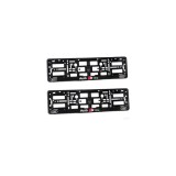 Set 2 bucati suport numar inmatriculare Sline, Audi