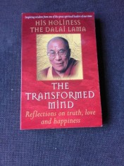 THE TRANSFORMED MIND - DALAI LAMA (CARTE IN LIMBA ENGLEZA) foto