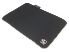 Mouse Pad Negru cu LED 1,5m