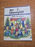 carte pentru copii - brad e munte - ion gheorghita - din anul 1991