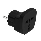 Adaptor Tensiune Universal Culoare Negru, Oem