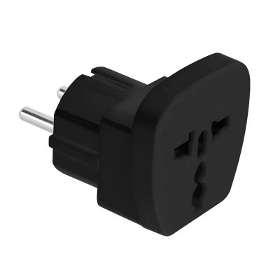 Adaptor Tensiune Universal Culoare Negru foto