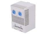 Termostat NO x2 10A 250VAC IP20 Cleme Șurub