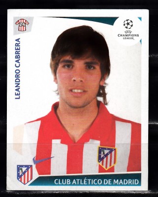 B10 - Sticker fotbal - UEFA Champions League - editia 2009 - 2010 - nr 247 foto