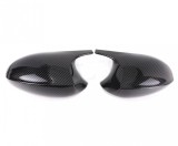 Set capace oglinzi Batman Style pentru Bmw Seria 3 E90, E91, E92, E93, Seria 1 E81, E82, E87, E88 carbon - BMC02