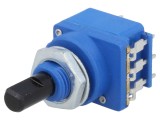 Potențiometru Axial 500k&Omega; Ax Crestătură D