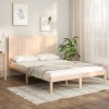 VidaXL Cadru de pat Small Double 4FT, 120x190 cm, lemn masiv de pin