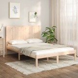 VidaXL Cadru de pat Small Double 4FT, 120x190 cm, lemn masiv de pin