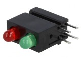 LED Roșu/Verde 3mm 20mA