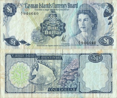 1972 , 1 dollar ( P-1b ) - Insulele Cayman foto