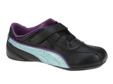 Cumpara ieftin Pantofi sport fete Puma Talulla Glamm V, black-blue-grape, 22