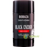 Deodorant Stick Natural pentru Barbati cu Carbune Activ si Menta fara Aluminiu Black Energy 50ml