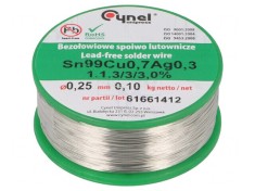 S&acirc;rmă de lipit fără plumb 0,25mm 100g