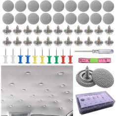 Set 60 capse pentru reconditionare tapiterie/plafon auto cu instrument de instalare
