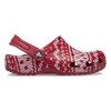 Saboti Crocs Toddler Classic Holiday Sweater Clog Multicolor - Multi, 22 - 25