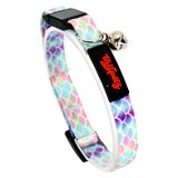 Zgarda pentru pisici Astorpet, diametru gat cuprins intre 20 si 30 cm, poliester, multicolor