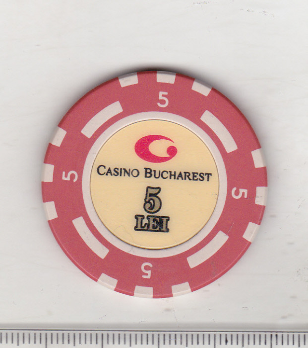 bnk sc Jeton Casino Bucharest 5 Lei