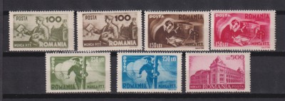 MUNCA P.T.T. 1945 LP. 174 MNH foto