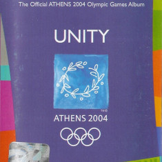 Caseta Unity-Athens 2004-Oficial Olympic Games, originala