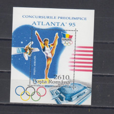 M1 TX8 3 - 1995 - Concursurile preolimpice Atlanta - colita dantelata