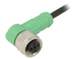 Cablu de conectare M12 unghi 1,5m 250VAC 4A