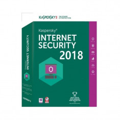 Kaspersky Internet Security 2018 New License Retail 1 an 5 PC foto