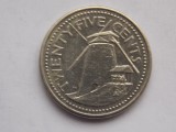 25 CENTS 1994 BARBADOS