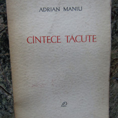 ADRIAN MANIU - CANTECE TACUTE (1965)