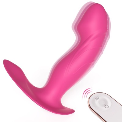 Vibrator Black Knight Remote Pink foto