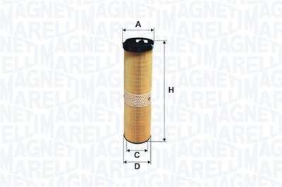 MAGNETI MARELLI 153071762440 Filtru ulei foto