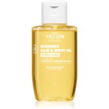 Yellow Professional Hydra Care Shimmer Hair &amp; Body Oil ulei hidratant pentru toate tipurile de păr 100 ml