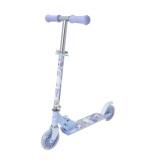 Trotineta cu 2 roti, pliabila, Evo, Light Up Inline Scooter, Unicorni
