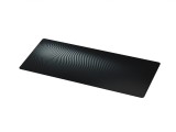 Mousepad Genesis Carbon 500 Maxi Ultra Wave, impermeabil, material cauciuc si textil, dimensiuni 1100x450x2.5 mm, negru gri