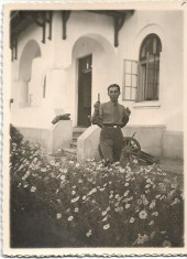 A568 Militar roman poligon trageri artilerie Dadilov 1935 foto