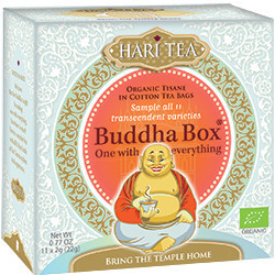 Ceai premium - Budha Box - cutie cu toate cele 11 ceaiuri Hari Tea bio 11dz foto