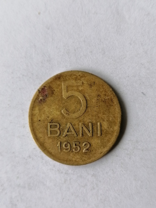 Rom&acirc;nia 5 bani 1952