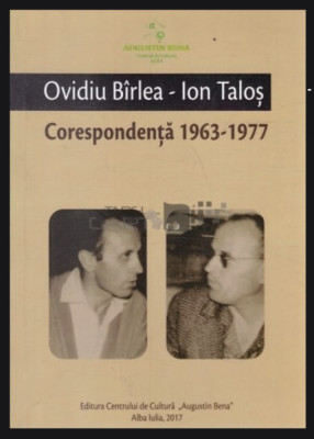 Corespondenta 1963-1977/ Ion Talos, Ovidiu Birlea foto