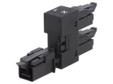 Adaptor &icirc;n T Tată-Mamă x2 16A 250V, Wago