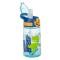 Sticlă de apă pentru copii cu pai și m&acirc;ner, 500 ml, dinozaur, pop-up, școală și grădiniță