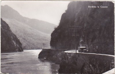 bnk cp Dunarea la Cazane - Vedere - circulata foto