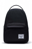 Herschel rucsac Miller culoarea negru, mare, neted, 10789-00001-OS